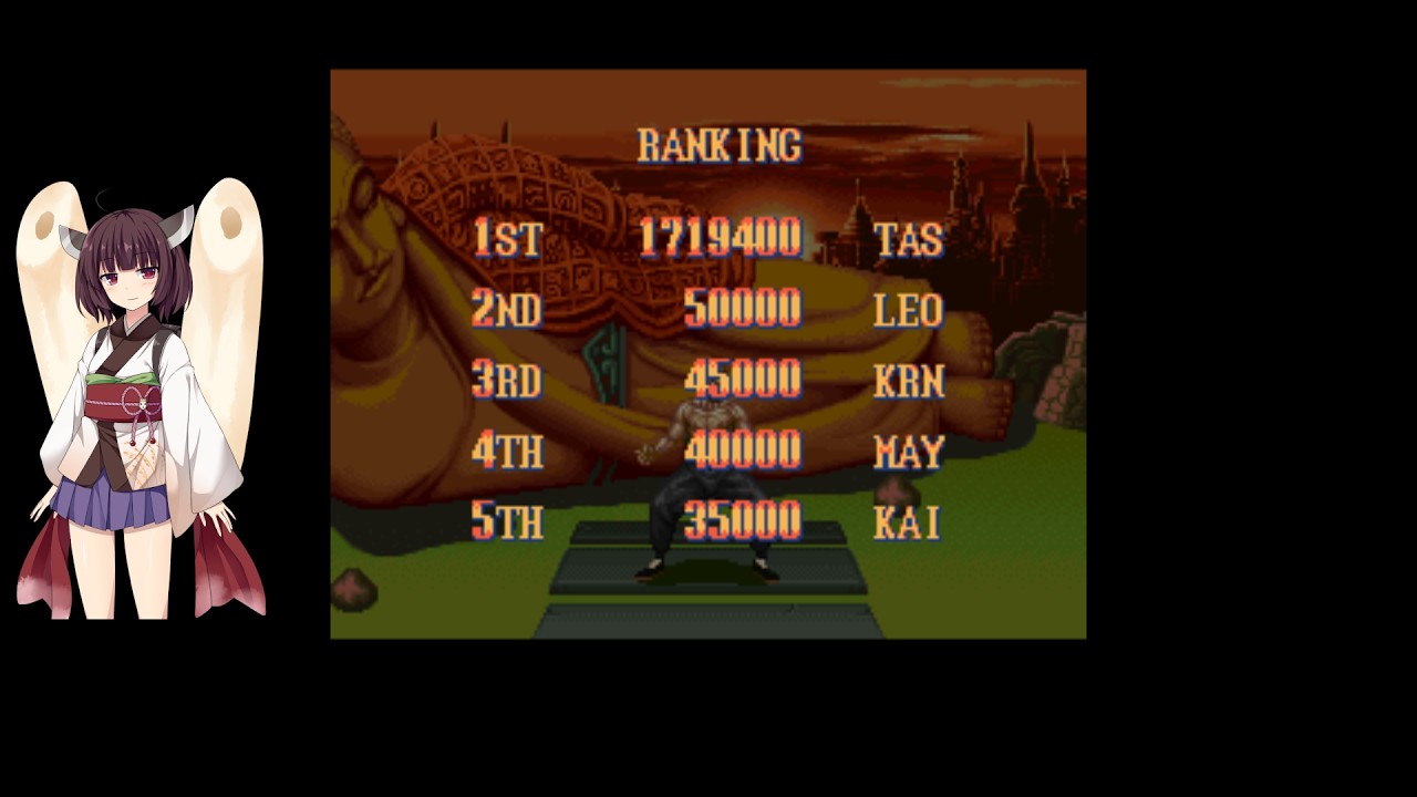 [TAS] [SFC] スーパーストリートファイター2 フェイロン昇竜出す以外移動なし必殺技オンリーTAS