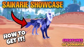 SAIKARIE SHOWCASE! HOW TO GET IT! STATS/ABILITIES! | Creatures of Sonaria