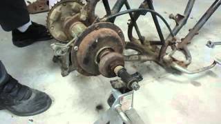 My Old Atc 185, Part 10, Removing The Brakes