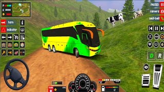 🚍 Offroad Bus Simulator 2024 | Dangerous Mountain Driving Gameplay | Coach Bus Driving screenshot 5