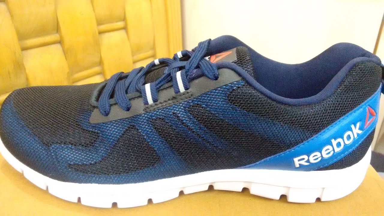 REEBOK SUPER LITE 2.0 NAVY BLUE RUNNING SHOES FOR MEN: UNBOXING - YouTube