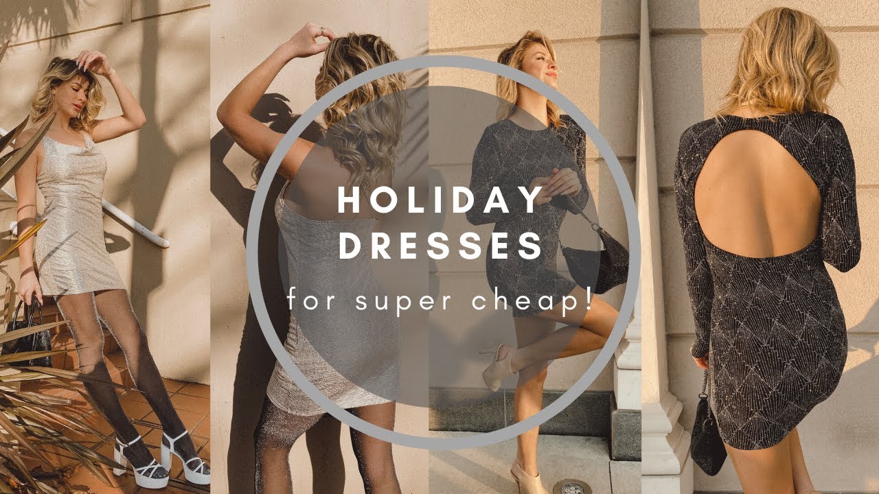 Affordable Holiday Dresses! SUPER CHEAP! YouTube