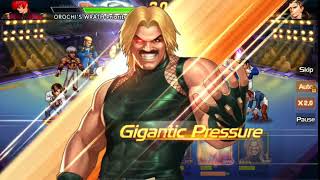 [KOF '98 UM OL] Server 27 Arena exhibition OROCHI'S WRATH BGM Queen's Harbor from Tekken 6
