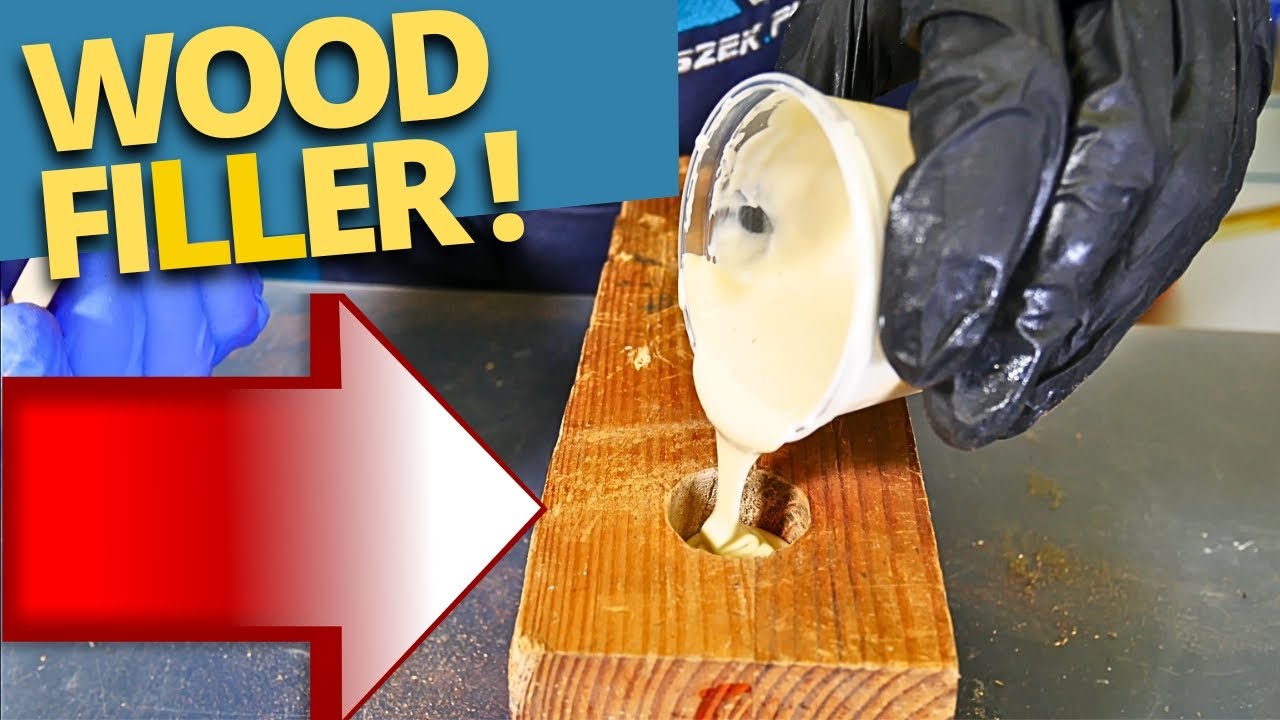 WOOD FILLER PASTE - Wood Putty (Gaps, Holes, Restoration) 