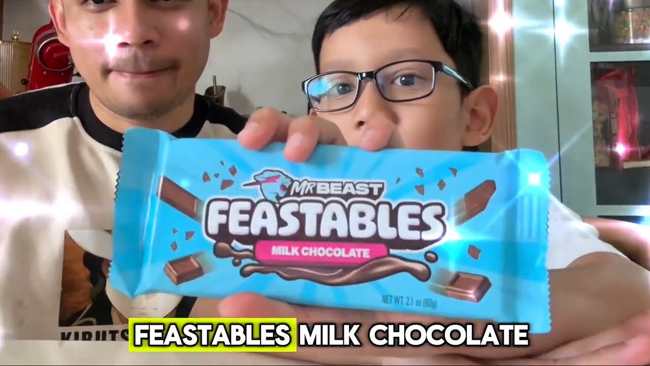 Mr Beast FEASTABLES Milk Chocolate - Food Review 24