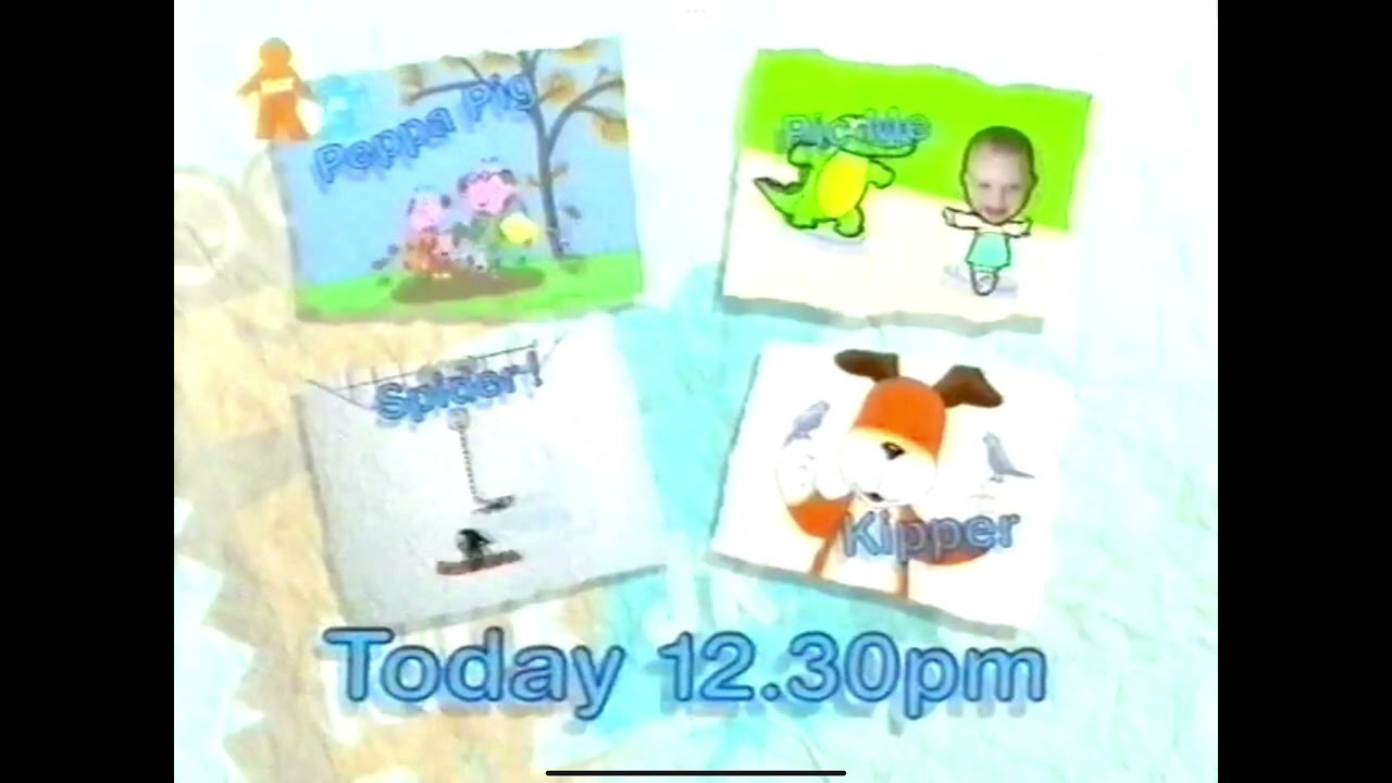 Nick Jr Kipper Peppa Pig Picme and Spider UK 2006 Promo Music