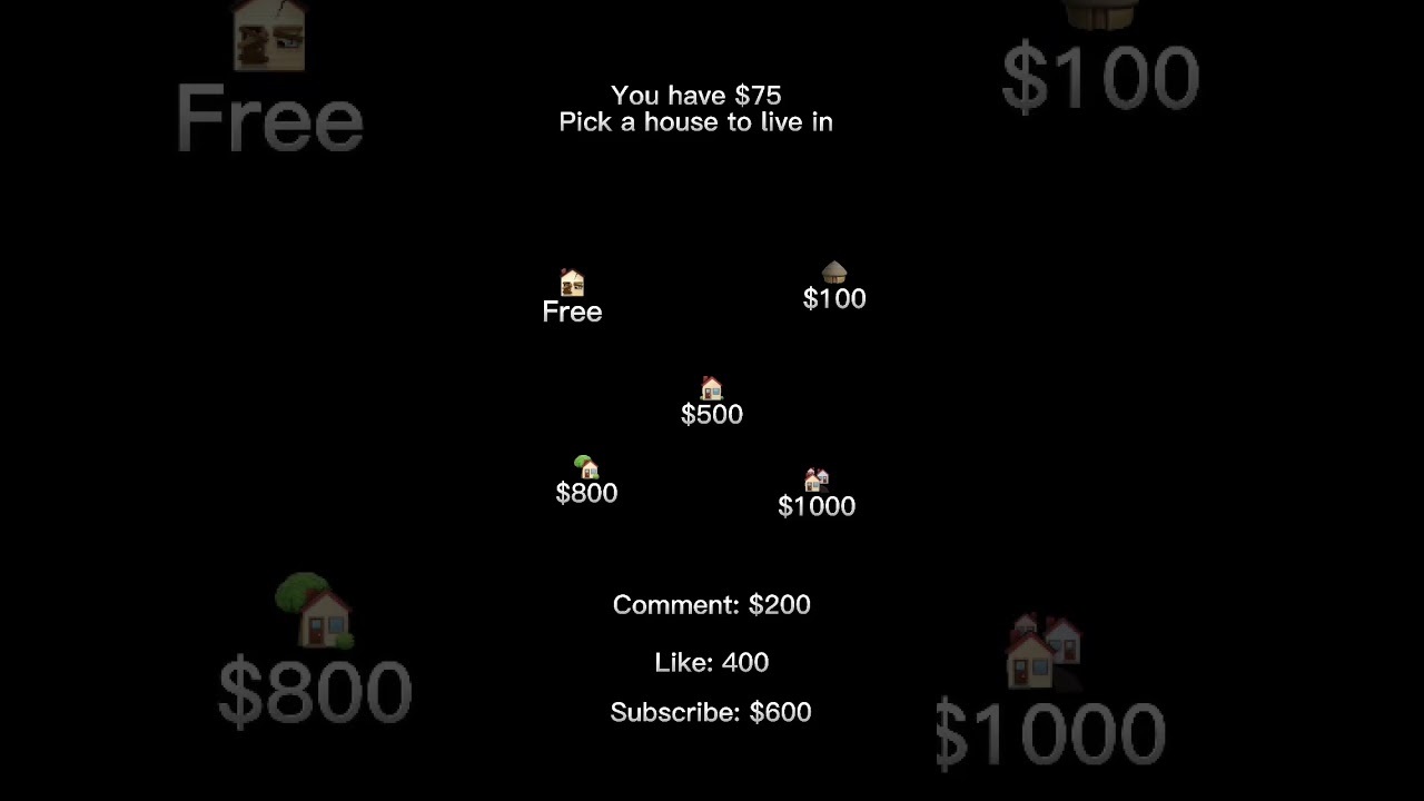 Choose a house to live in! #shorts #house