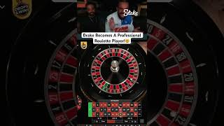 Drake Becomes A Professional Roulette Player! #drake #roulette #casino #maxwin #highroller #hugewin