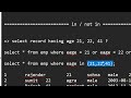 IN &amp; NOT IN Operator in MySQL | Examples &amp; Explanation (Hindi)