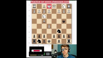 How to WIN IN 8 MOVES WITH THE ENGLUND GAMBIT #chess #chessopening #chessgame#englundgambit