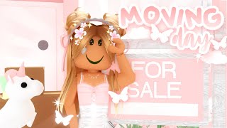 roblox: Moving Into My New PINK Home in Adopt Me!  | grace k ✧