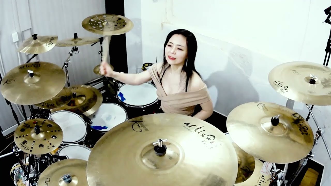 Ghost - Square Hammer drum cover by Ami Kim (184)