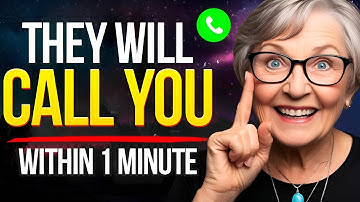 They Will Call You Within 1 Minute | Works Scary Fast | Specific Person