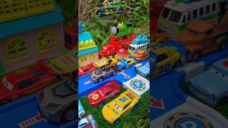 Disney Lightning McQueen car goes the wrong way 🌈🚗 #shorts