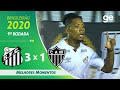 SANTOS 3 X 1 ATLÉTICO-MG | MELHORES MOMENTOS | 9ª RODADA BRASILEIRÃO 2020 | ge.globo