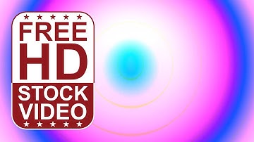 Free Stock Videos – abstract colorful circles pulsing 2D animation