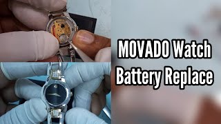 Movado Museum/Bold Men Battery Change