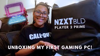 NZXT Player 2 Prime PC Unboxing! 💻✨| MY FIRST GAMING PC