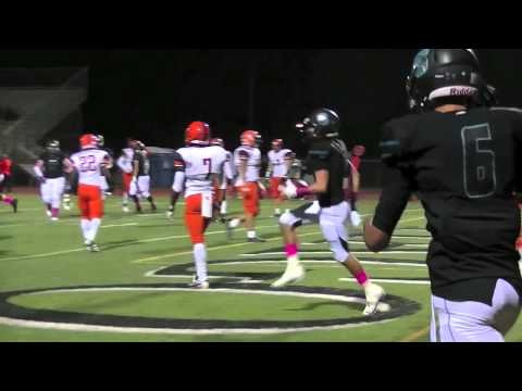 Santiago's Junior QB Blake Barnett vs Roosevelt
