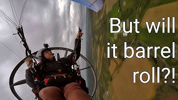 Barrel rolls on a beginner wing?!