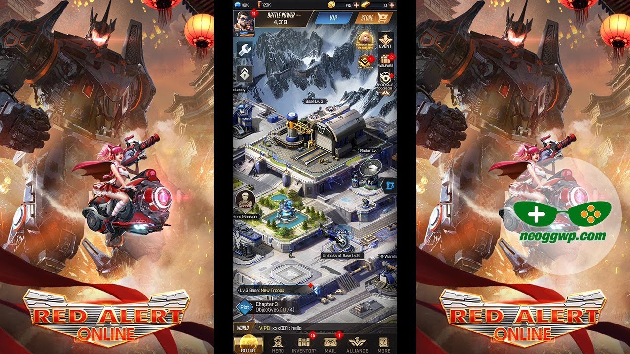 Red Alert OL (Test Version) (Android APK) - Gameplay YouTube