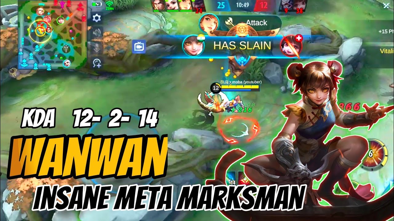 Wanwan New Meta Marksman Wanwan Best Build And Gameplay 2020 With Tips And Tricks Mobile Legends Youtube Wanwan New Meta Marksman Wanwan Best Build And Gameplay 2020 With Tips And Tricks Mobile Legends Youtube