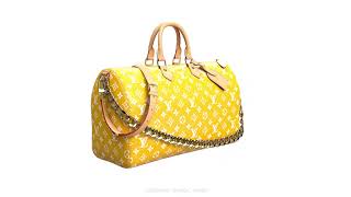 3D models of Louis Vuitton Pharrell Williams Millionaire Speedy Bag