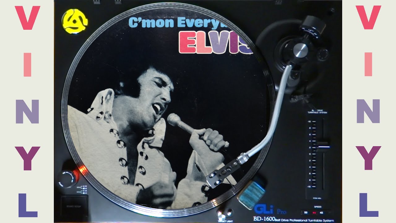 Elvis - C'mon Everybody - 1971 Vinyl Recording