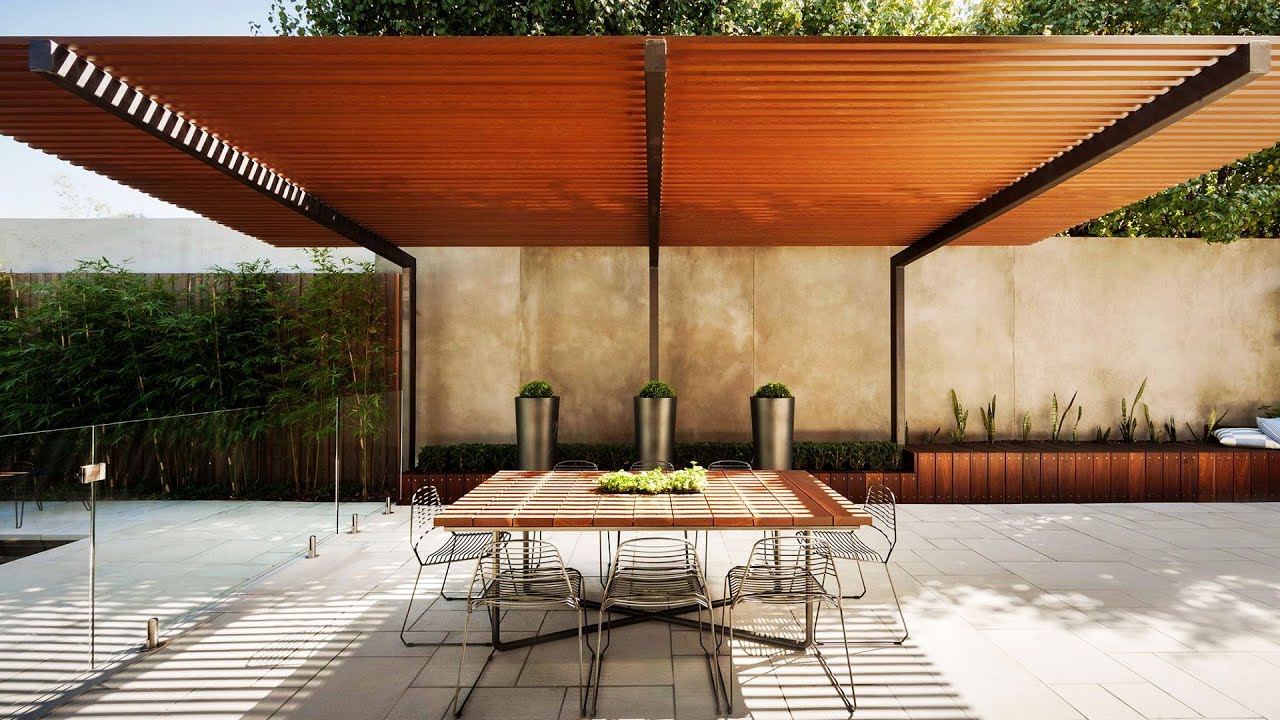 ИДЕИ ДИЗАЙНА КОНСОЛЬНОЙ ПЕРГОЛЫ | Полное обновление заднего двора с помощью невероятной консольно...