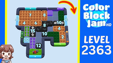 Color Block Jam Level 1453 (2363) Solution Walkthrough