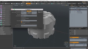 MODO Quick Clip - Automatic Retopology - Adaptive Poly Count