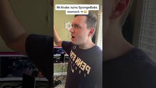 SpongeBobs promotion gone wrong #wow #spongebob #squidward #mrkrabs #funny