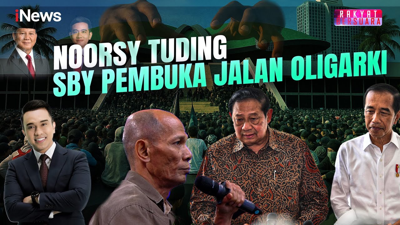 Noorsy: Oligarki Kian Brutal Sejak Jaman SBY, Diperparah di Era Jokowi | Rakyat Bersuara (10/9)