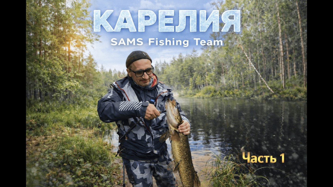 «Карелия, оз.Мотко | 🎣 Дни 1–2 | SAMS FISHING TEAM»