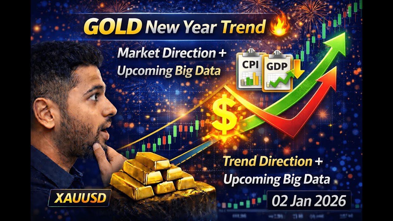 “GOLD New Year Trend 🔥 Market Direction + Upcoming Big Data – 02 Jan 2026”