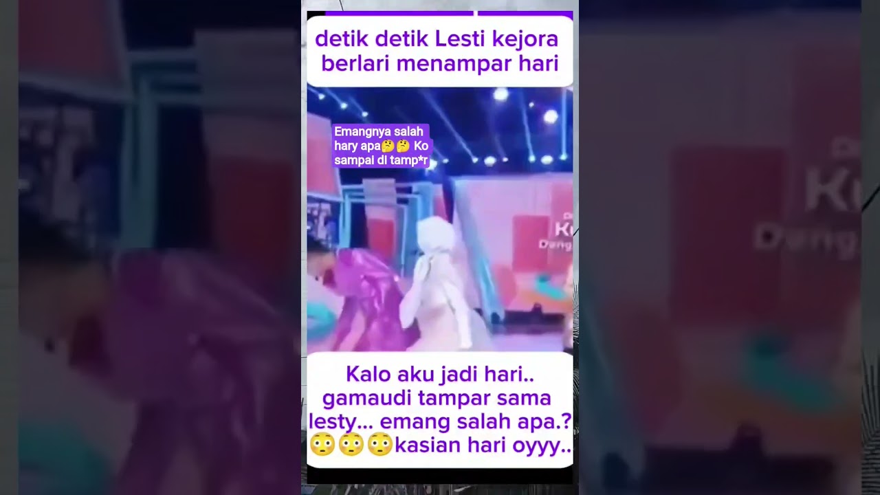detik detik lesti kejora menampar hary🤔🤔🤭 
