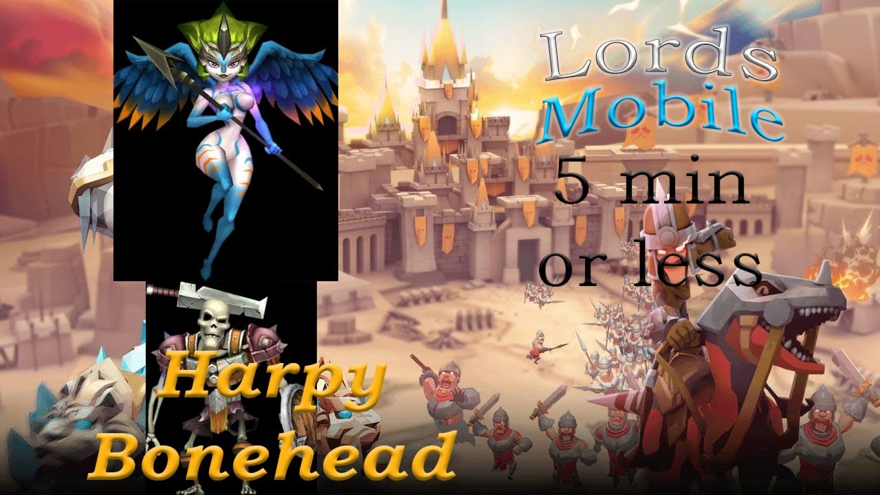 Everything you need to know Pact 2B Familiars Ft. Harpy and Bonehead | Lords Mobile | Lords in 5