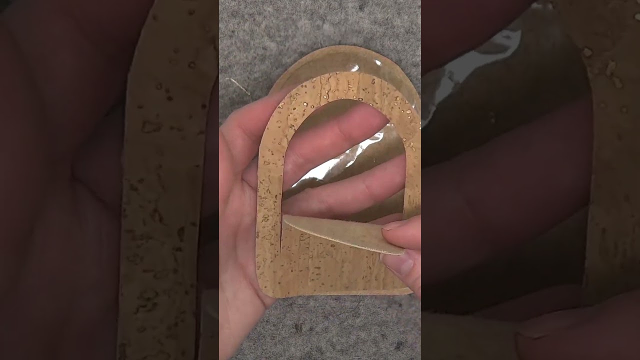 🧵How to sew a Cork Luggage Tag🧳Pinned Comment will have link to pattern and full video!