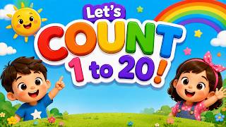 Counting Song | Learn 1 to 20 Counting with Song | Counting for Kids & Toddlers | Tiny Tango