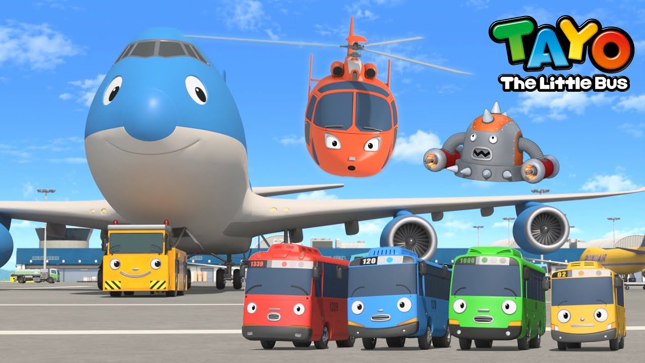 Cargo y aire, amigos en el cielo | Tayo Serie 6 Episodio | Tayo Español