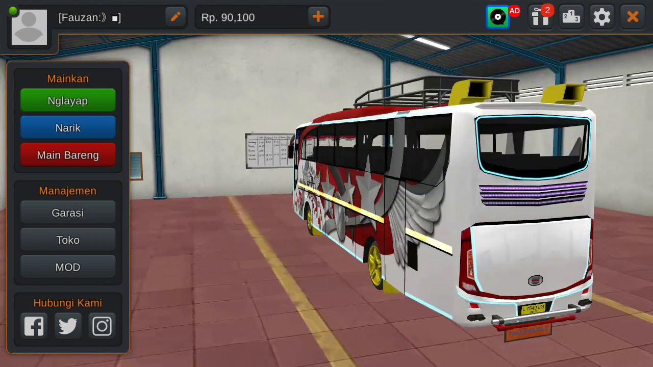 73 Mod Mobil Di Bus Simulator Indonesia Terbaik