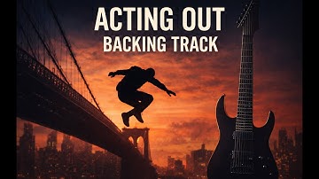 🎸 Acting Out | Backing Track – Heavy Granitic – 159 BPM – Key: D# – 4/4