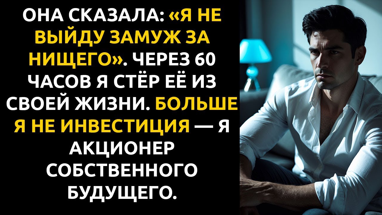 «ИЛИ ТЫ МЕНЯЕШЬСЯ, ИЛИ Я УХОЖУ» — написала она. Я выбрал ТРЕТИЙ путь.