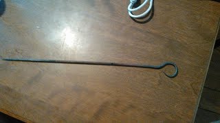 Forging a Fire Poker for Beginner Blacksmiths