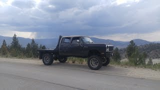 1ST GEN CREW CAB CUMMINS FLATBED BUILD