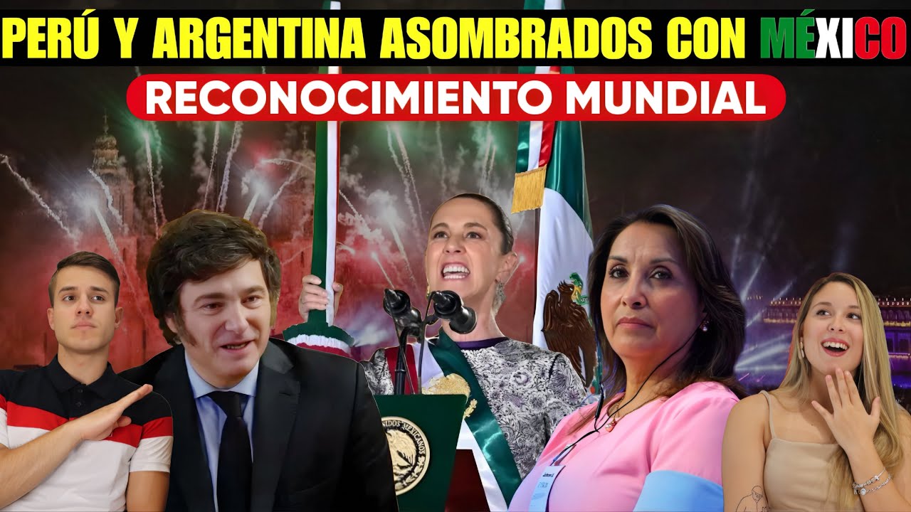 PERU y ARGENTINA SE RINDEN ANTE MEXICO y CRITICAN SUS PAISES | ASOMBRADOS CON GRITO DE INDEPENDECIA