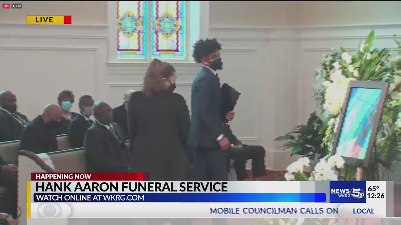 VIDEO: Hank Aaron Funeral service - YouTube