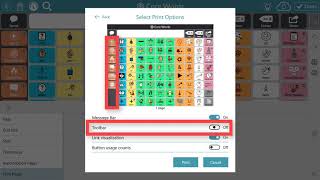 How To - Print in Snap Core First
