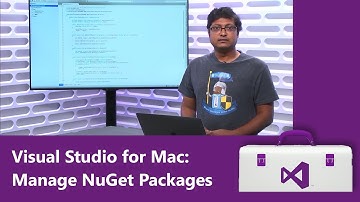 Visual Studio for Mac: Manage NuGet Packages