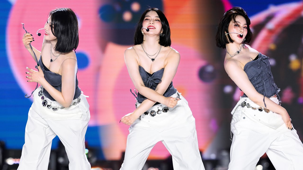 240812 아이사 ISA 스테이씨 STAYC 'Cheeky Icy Thang + Bubble + Teddy Bear' 4K 60P 직캠 @울산 음악중심 by DaftTaengk